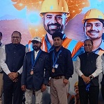 छग स्टेट पॉवर ट्रांसमिशन कंपनी के दो लाइनमैन भारत सरकार विद्युत मंत्रालय द्वारा पुरस्कृत