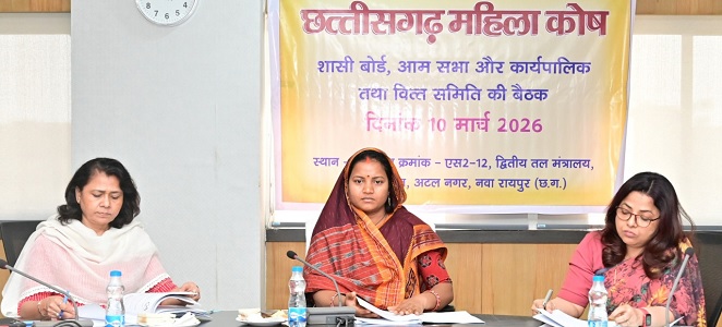महिलाओं को आर्थिक रूप से स्वावलंबी बनाने के लिए महिला कोष की योजनाओं का विस्तार जरूरी : मंत्री राजवाड़े