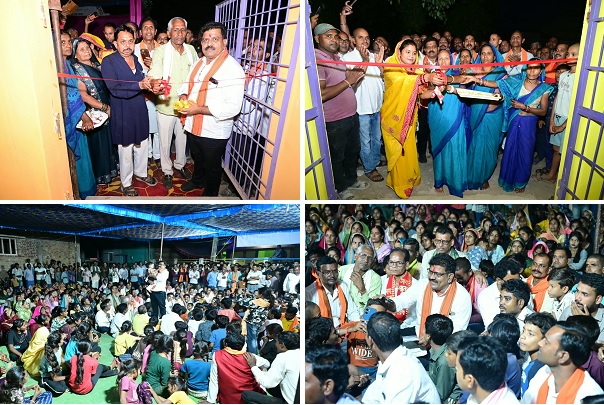उप मुख्यमंत्री श्री विजय शर्मा ने मड़मड़ा में आंगनबाड़ी और अटल डिजिटल सेवा केंद्र का किया लोकार्पण