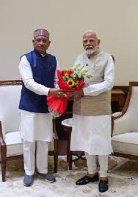 प्रधानमंत्री श्री नरेन्द्र मोदी के नेतृत्व के 12 वर्ष पूर्ण होने पर मुख्यमंत्री श्री साय ने दी बधाई और शुभकामनाएं