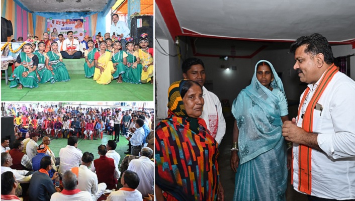 ग्राम छुई में ग्रामीणों के बीच पहुंचे उप मुख्यमंत्री श्री विजय शर्मा, सुनी समस्याएं और विकास की मांगों पर की घोषणाएं