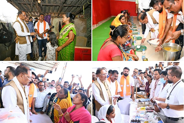 बाढ़ प्रभावित परिवारों के साथ पूरी संवेदनशीलता से खड़ी है सरकार : मुख्यमंत्री श्री विष्णु देव साय