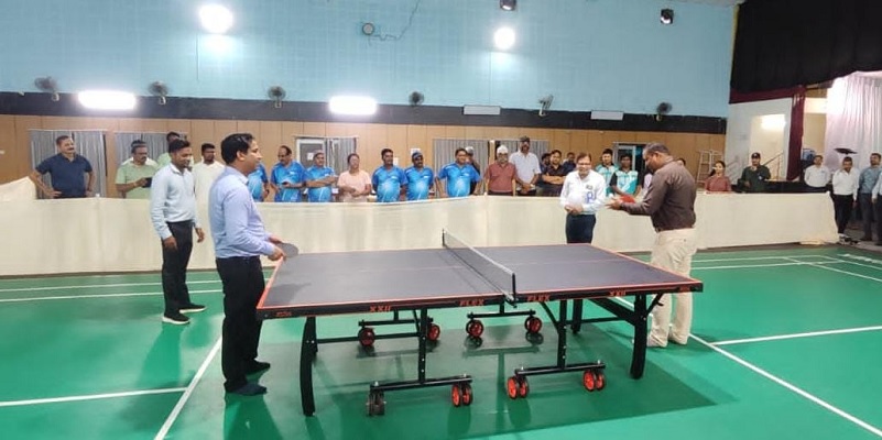 मड़वा विद्युत संयंत्र की मेजबानी में पाॅवर कंपनीज अंतरक्षेत्रीय टेबल टेनिस प्रतियोगिता का शुभारंभ
