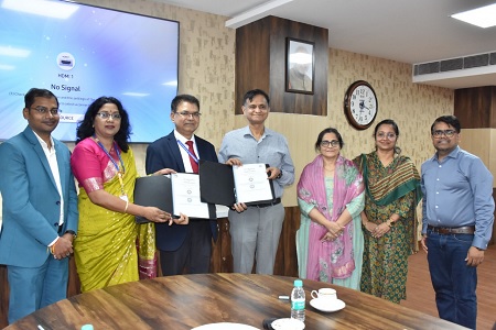 एम्स रायपुर और बिलासपुर सुपर स्पेशियलिटी अस्पताल के बीच एमओयू