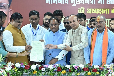 विकसित भारत - जीरामजी योजना से ग्रामीण क्षेत्रों में बढ़ेगा रोजगार वआजीविका का दायरा: मुख्यमंत्री श्री साय