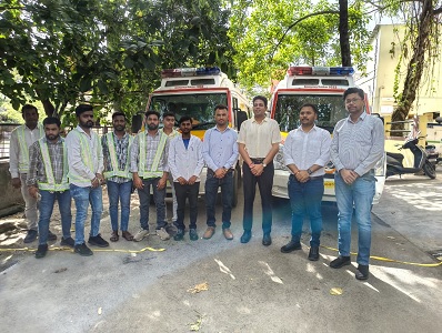 NHAI ने छग में 'डायल 1033' आपातकालीन सेवाओं का किया विस्तार; बिलासपुर-रायगढ़ खंड पर तैनात की अत्याधुनिक एम्बुलेंस