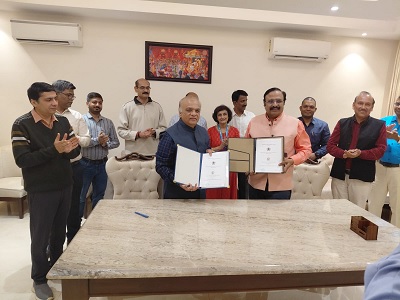 रक्षा अनुसंधान और उन्नत प्रौद्योगिकी को नई मजबूती: एनआईटी रायपुर और डीआईएटी पुणे के बीच रणनीतिक समझौता