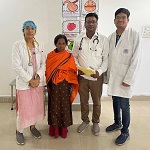 रायगढ़ मेडिकल कॉलेज के चिकित्सकों की उपलब्धि : महिला के पेट से निकाला गया 8 किलोग्राम वजनी विशालकाय ट्यूमर