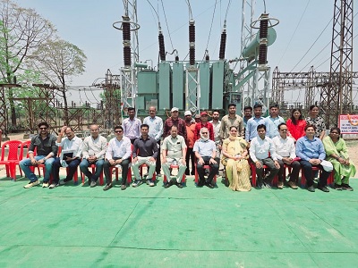132 केव्ही उपकेन्द्र छुरीखुर्द में 40 एमव्हीए का अतिरिक्त ट्रांसफार्मर उर्जीकृत