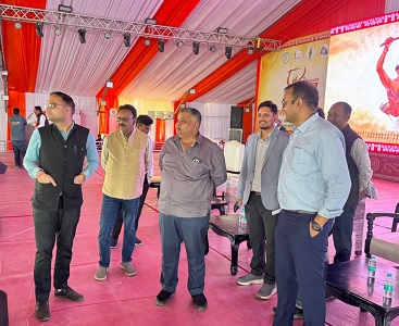 पर्यटन एवं संस्कृति मंत्री श्री अग्रवाल ने किया राष्ट्रपति के अम्बिकापुर दौरे की तैयारियों का निरीक्षण