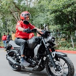 मुख्यमंत्री श्री विष्णुदेव साय ने स्वयं बाइक चलाकर युवाओं को दिया सुरक्षित ड्राइविंग का संदेश