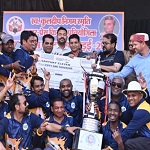 खेल आपसी सद्भाव, अनुशासन और टीम भावना को मजबूत करने का सशक्त माध्यम-राजस्व मंत्री श्री टंकराम वर्मा