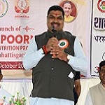 शिक्षा मंत्री श्री गजेन्द्र यादव ने स्कूलों में साईंश्योर न्यूट्रिशन पायलट प्रोजेक्ट का किया शुभारंभ
