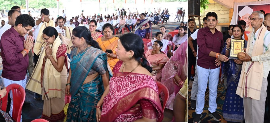 शिक्षकों के मार्गदर्शन और जनसेवा से ही संभव है, समाज व राष्ट्र का सर्वांगीण विकास- मंत्री श्री टंक राम वर्मा
