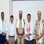 शौर्य चक्र से सम्मानित वीर जवानों से मिले उप मुख्यमंत्री श्री विजय शर्मा
