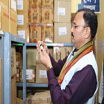 स्वास्थ्य मंत्री श्री श्याम बिहारी जायसवाल ने उपस्वास्थ्य केंद्र पुरूर का किया निरीक्षण