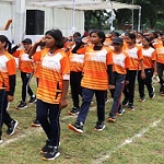 25वीं राज्य शालेय क्रीड़ा प्रतियोगिता का रायगढ़ में हुआ रंगारंग शुभारंभ