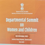 मंत्री श्रीमती लक्ष्मी राजवाड़े ने महिला एवं बाल विकास विभाग के राष्ट्रीय चिंतन शिविर में किया राज्य का प्रतिनिधित्व