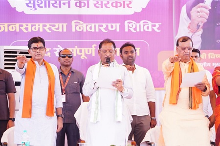 मुख्यमंत्री श्री साय ने करहीबाजार सहित कई ग्राम पंचायतों को लाखों के विकास कार्यों की दी बड़ी सौगात