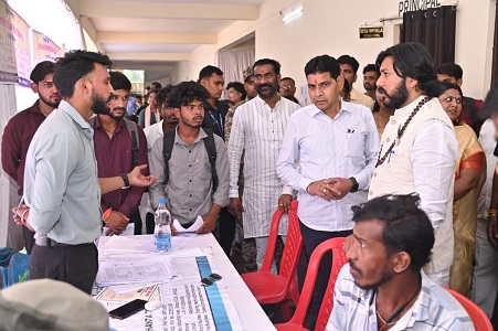 युवाओं को रोजगार दिलाना सरकार की पहली प्राथमिकता: राजस्व मंत्री श्री टंक राम वर्मा