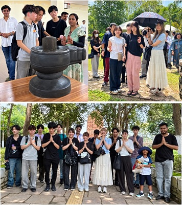 जापान से आए एहिमे यूनिवर्सिटी के प्रतिनिधिमंडल को सिरपुर की ऐतिहासिक धरोहर ने किया अभिभूत