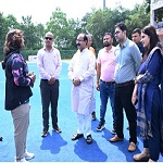 छत्तीसगढ़ हॉकी लीग : चयन ट्रायल के पहले दिन 223 खिलाड़ी उतरे मैदान पर, उप मुख्यमंत्री श्री साव ने खिलाड़ियों से की मुलाकात