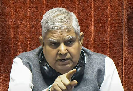 Rajya Sabha Speaker Jagdeep Dhankar