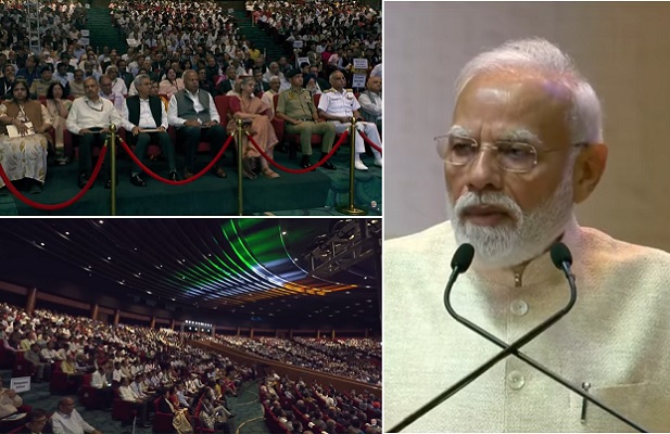 देश ‘रिफॉर्म एक्सप्रेस’ पर तेज़ी से आगे बढ़ रहा, 100 वर्षों में बदलाव के बावजूद संस्था पर भरोसा अटूट : पीएम मोदी