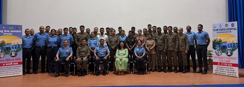 सेना और वायु सेना के डॉक्टरों ने चार दिवसीय शिविर के दौरान सेना जीवनरक्षक शल्यक्रियाएं कीं