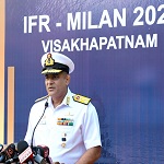 भारतीय नौसेना ने विशाखापत्तनम में अभ्यास मिलन 2026 के अंतर्गत मिलन विलेज का उद्घाटन किया