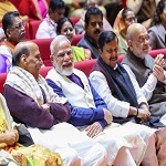 प्रधानमंत्री के सबसे लंबे कार्यकाल की उपलब्धि के उपलक्ष्य में एनडीए की आज नई दिल्ली में बैठक