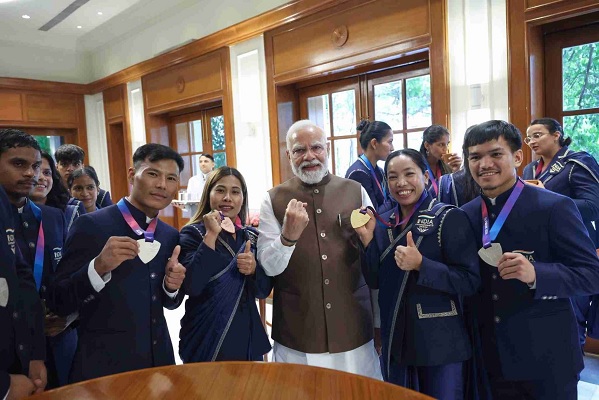 सम्‍मान केवल पदक जीतने में नहीं बल्कि, एक युवा प्रतिभा के रूप में उत्‍कृष्‍ट खेल दिखाने में है : प्रधानमंत्री मोदी