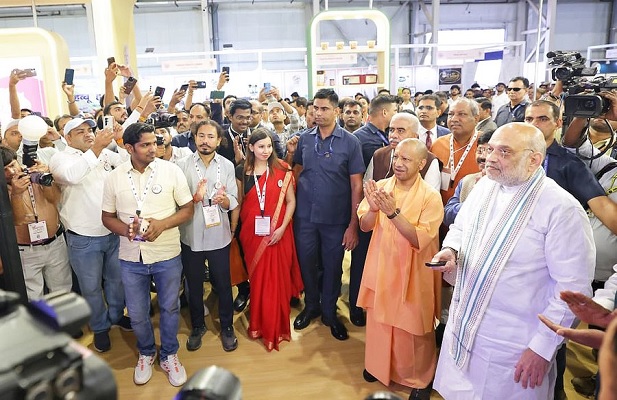 गृह मंत्री अमित शाह ने यूपी इंटरनेशनल ट्रेड शो का किया शुभारंभ, अर्थव्यवस्था को लेकर कहीं महत्वपूर्ण बातें