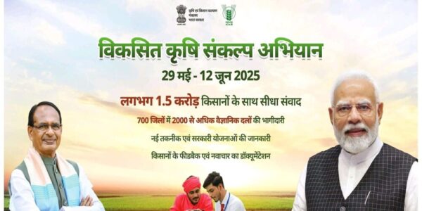 प्रधानमंत्री श्री नरेन्द्र मोदी ने विकसित कृषि संकल्प अभियान को संबोधित किया 