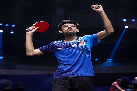 भारत के मानव ठक्कर ने डब्ल्यूटीटी स्टार कंटेंडर इवेंट के अंतिम आठ के लिए क्वालीफाई किया