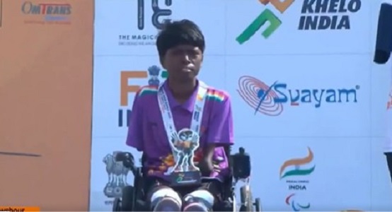 Khelo India Para Games Payal Nag the only quadruple para archer in the world to win a silver medal news