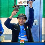 निशानेबाज कनक ने जीता आईएसएसएफ जूनियर विश्व कप में स्वर्ण पदक