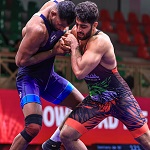 Bharat won second bronze medal in Senior Asian Wrestling Championship-2025 news
