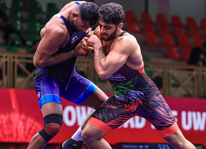 Bharat won second bronze medal in Senior Asian Wrestling Championship-2025 news