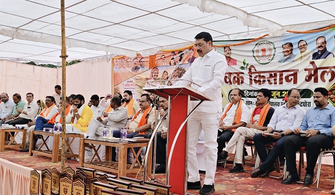 12 साल बेमिसाल अभियान में गूंजा किसान कल्याण का संदेश, कोरबा भाजपा ने बढ़ाया जैविक खेती का कदम
