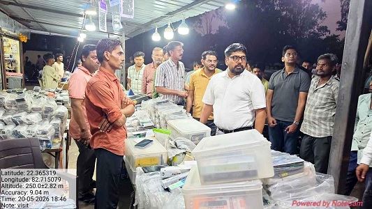 बुधवारी आनंद बाजार : प्रकाश व्यवस्था व मिनी चैपाटी के रूप में विकसित करने के आयुक्त ने दिये निर्देश