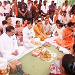 उद्योग मंत्री व महापौर ने पौने 37 करोड़ रू. के जलप्रदाय योजना विस्तार कार्य का किया भूमिपूजन