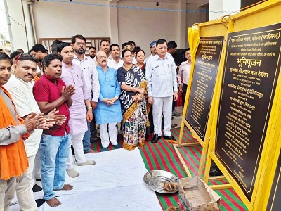 उद्योग मंत्री श्री देवांगन व महापौर श्रीमती राजपूत ने दी 04 करोड़ 85 लाख रू. के विकास कार्यो की सौगात