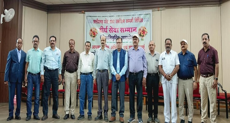 HTPS से सेवानिवृत्त हुए मुख्य अभियंता, अधीक्षण अभियंता और दो कर्मचारियों को दी गई भावपूर्ण विदाई