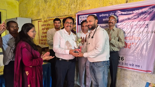 डिंडोलभाठा में एचटीपीएस की ओर से स्वास्थ्य जागरुकता शिविर एवं स्वास्थ्य शिविर लगाया गया