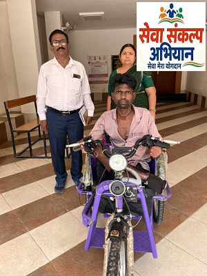 सेवा मेरा योगदान : जनदर्शन में मिली मदद, मोहनपाल को मिला आत्मनिर्भरता का संबल