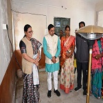 महापौर ने इलेक्ट्रिक ताप हीटर का किया वितरण, ठिठुरन भरी ठंड से लोगों को मिलेगी राहत