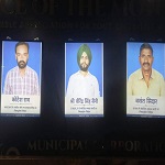 नगर पालिक निगम कोरबा के ’’ फेस आफ द मंथ ’’ - कोटेश, वीरेन्द्र व बसंत