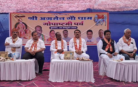 गाय हमारे संस्कार, संस्कृति और आस्था का प्रतीक हैं - श्री गोपाल मोदी