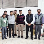 हसदेव ताप विद्युत गृह (एचटीपीएस) कोरबा पश्चिम में अमर शहीदों को दी गई श्रद्धांजलि